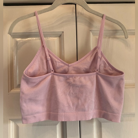 PriMark pink ribbed cami, XS - Picture 2 of 8